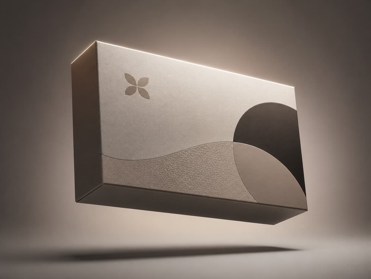 AI-generated 3d mockup mockup sample
