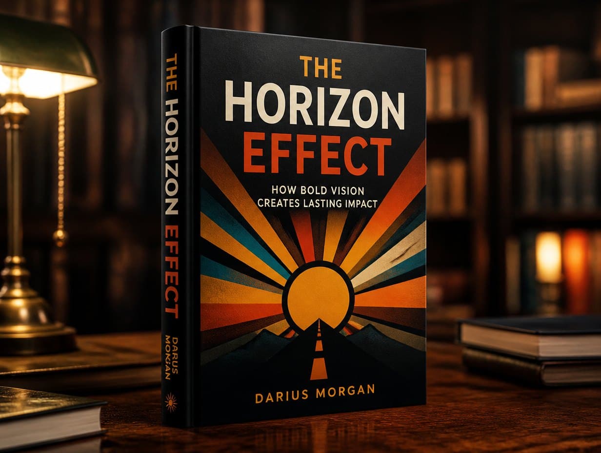 AI-generated book mockup sample