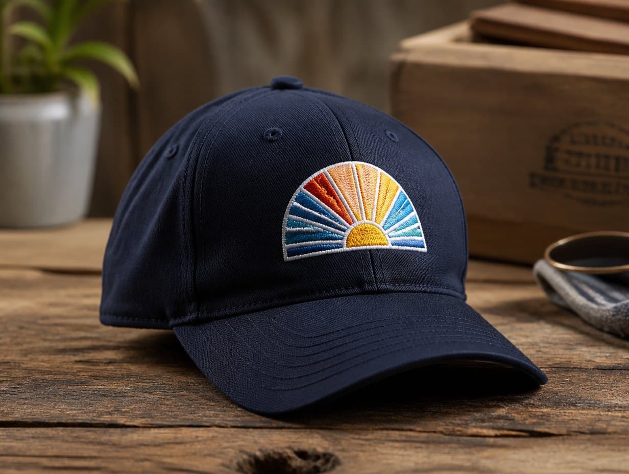 Hat mockup example