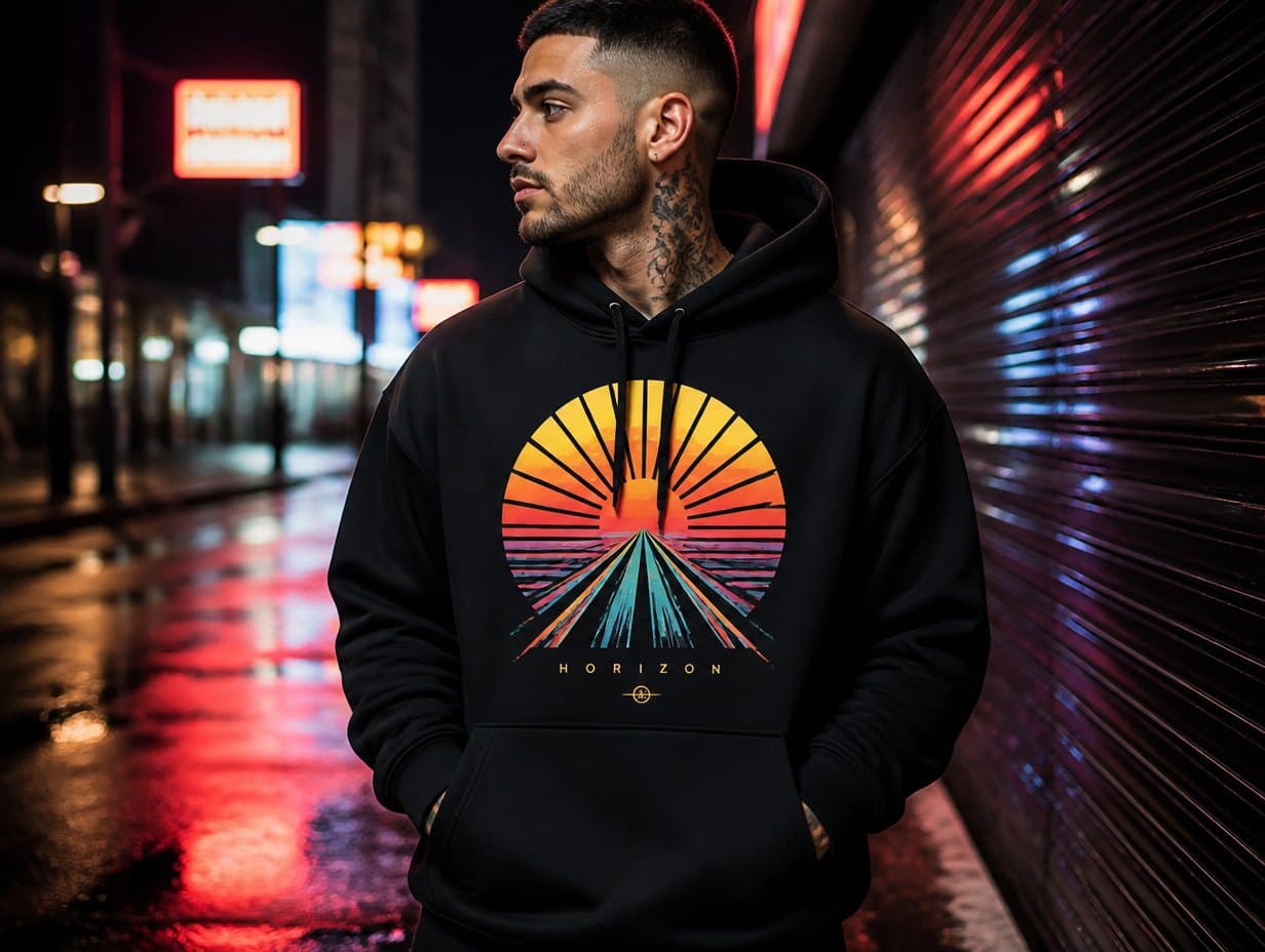 Hoodie mockup example