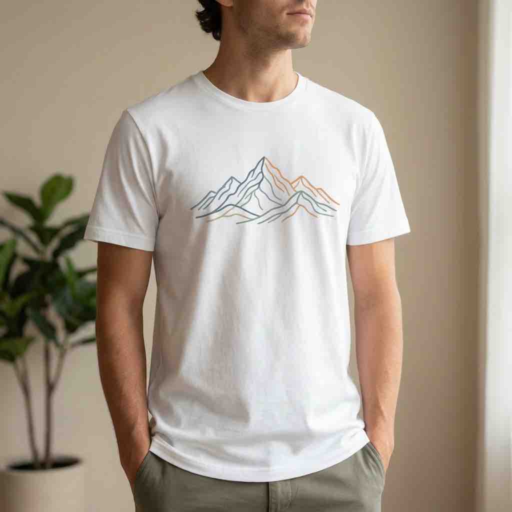 T-Shirt Design - AI Generated Mockup